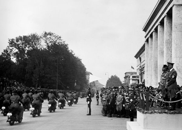 Then came a parade of NSKK vehicles. This was a paramilitary unit that oversaw the training of the army’s motorized units.